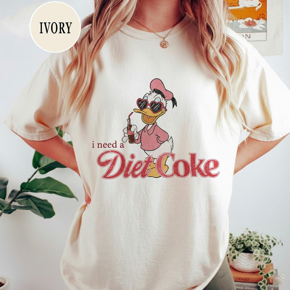 Donald Duck Diet Coke T Shirt